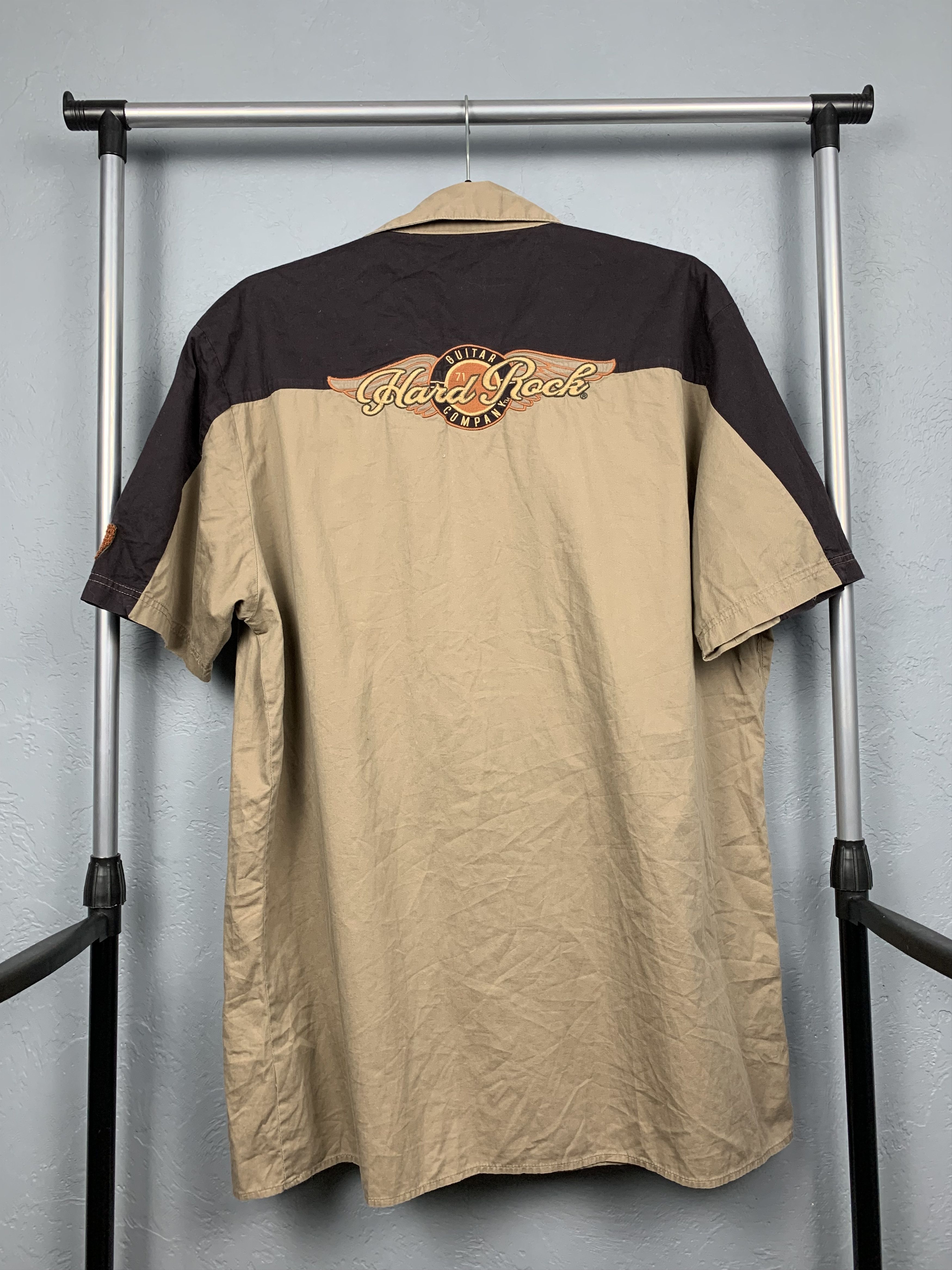 Hard Rock Cafe × Vintage Hard Rock Cafe Guitar Company London Vintage Shirt Size US XXL / EU 58 / 5 - 6 Thumbnail