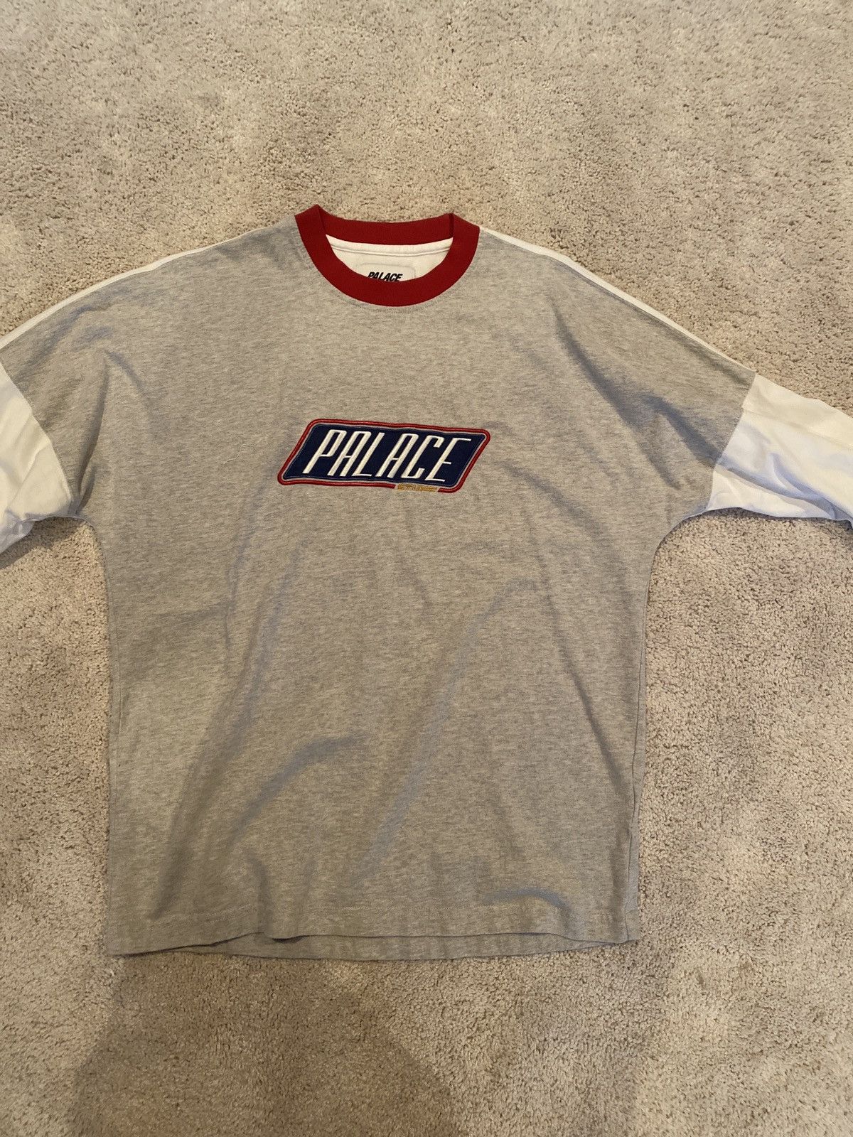 Palace Palace Stuff Two Tone Long Sleeve Size US S / EU 44-46 / 1 - 2 Thumbnail