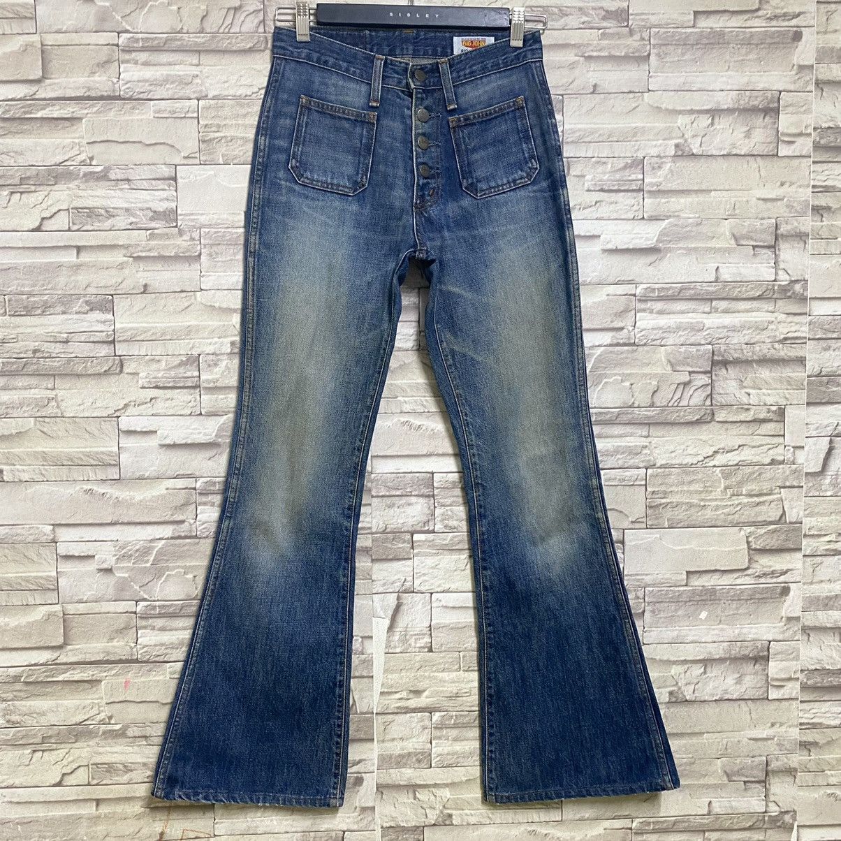 Big John Vintage Big John Bell Bottom Jeans 28x31 Size US 28 / EU 44 - 3 Thumbnail