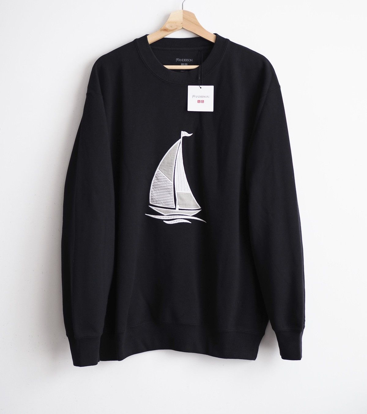 JW Anderson × Uniqlo JW Anderson Uniqlo sailboat embroidery logo pullover Size US M / EU 48-50 / 2 - 1 Thumbnail