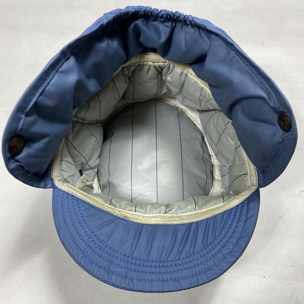 Vintage Gosha Rubchinskiy style - СССР 1970s - HAT WITH EAR FLAPS Size ONE SIZE - 10 Thumbnail