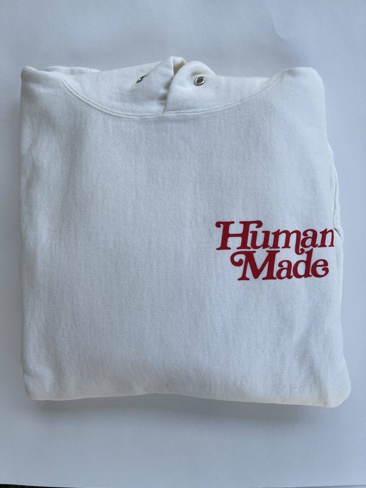 Human Made Human Made x Girls Don't Cry Logo Hoodie in White Size XL |  Grailed