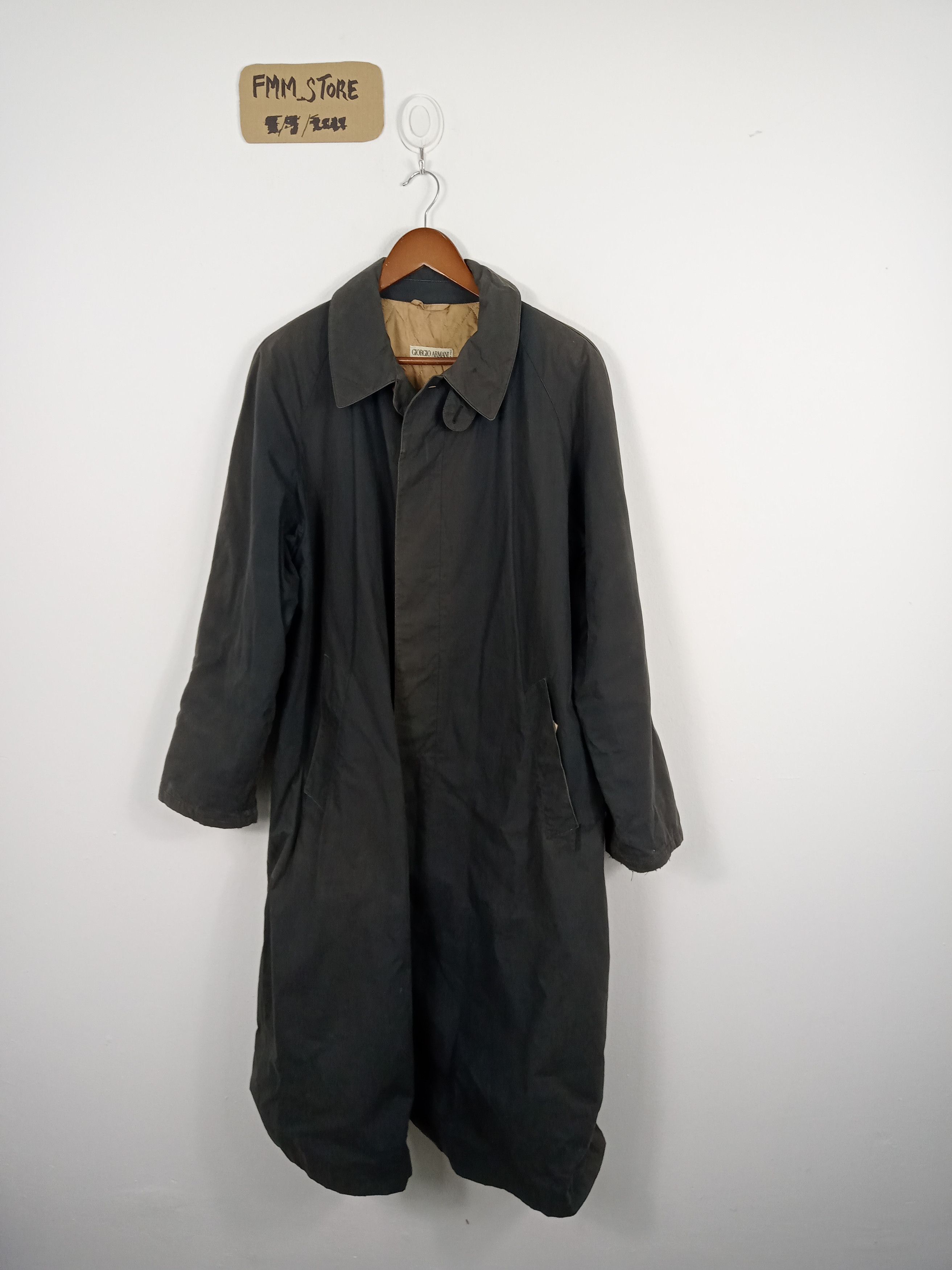 Giorgio Armani Giorgio Armani Made In Italy Long Jacket Size US L / EU 52-54 / 3 - 1 Thumbnail