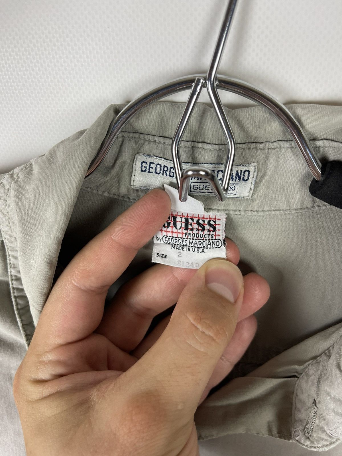 Guess Georges Marciano x Guess USA vintage 90s distressed shirt Size US S / EU 44-46 / 1 - 7 Thumbnail