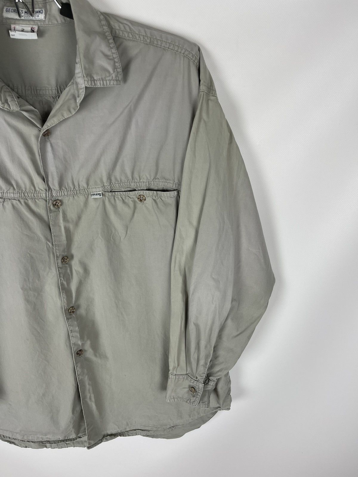 Guess Georges Marciano x Guess USA vintage 90s distressed shirt Size US S / EU 44-46 / 1 - 4 Thumbnail