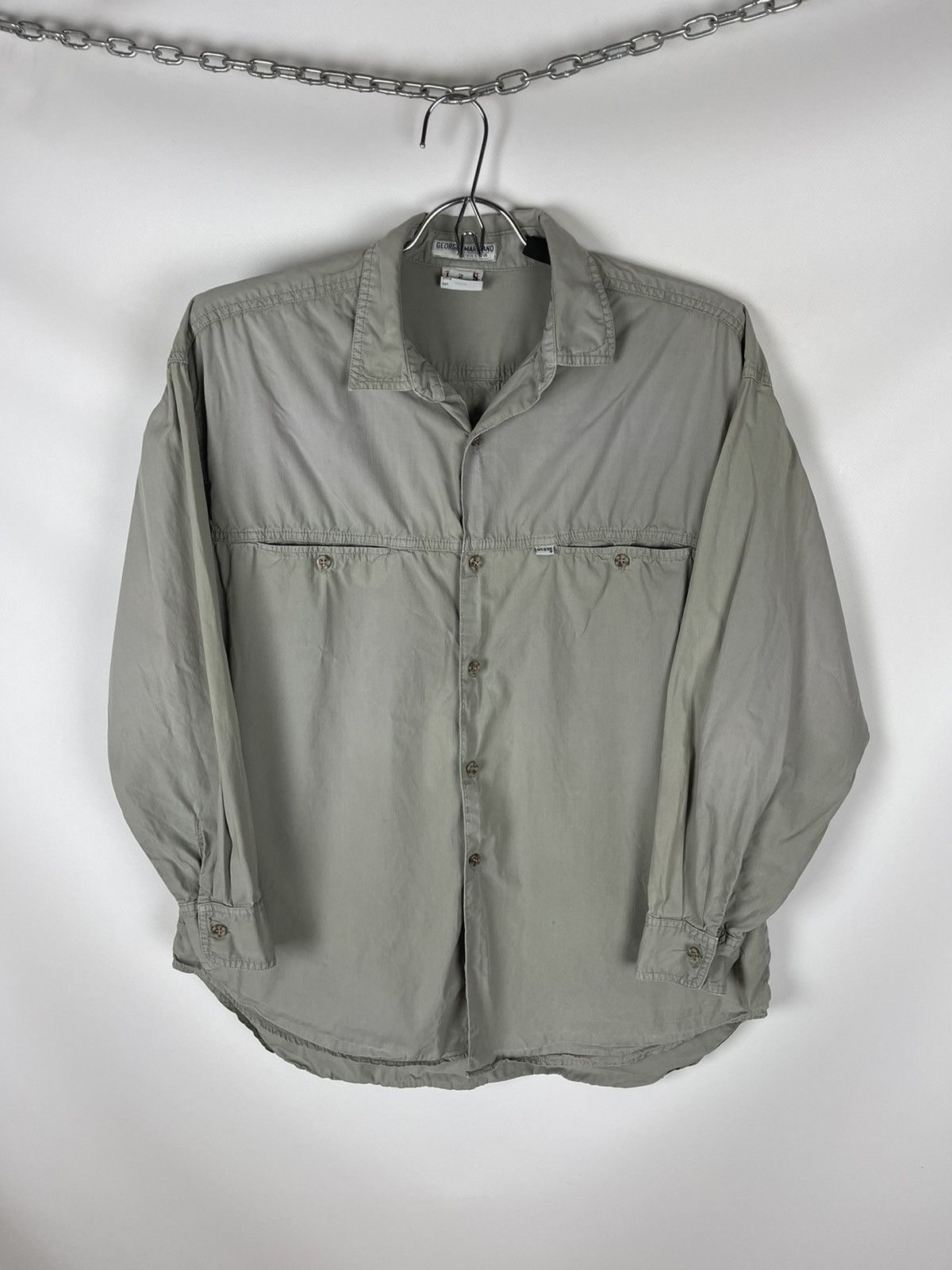 Guess Georges Marciano x Guess USA vintage 90s distressed shirt Size US S / EU 44-46 / 1 - 1 Thumbnail