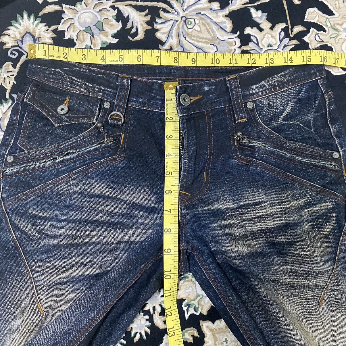 Japanese Brand Nicole Club For Men Denim Slim Flare Jeans Size US 31 - 19 Thumbnail