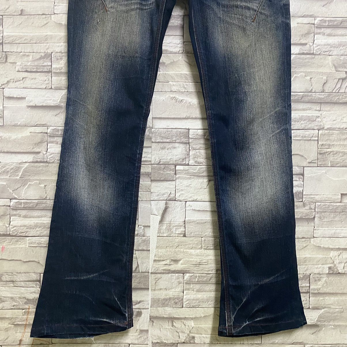 Japanese Brand Nicole Club For Men Denim Slim Flare Jeans Size US 31 - 7 Thumbnail