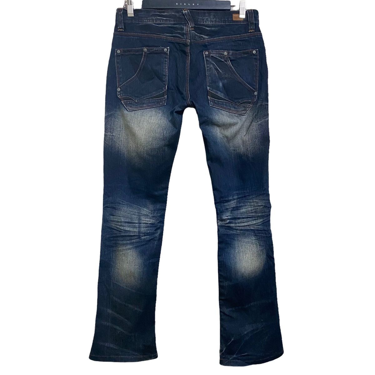 Japanese Brand Nicole Club For Men Denim Slim Flare Jeans Size US 31 - 2 Thumbnail