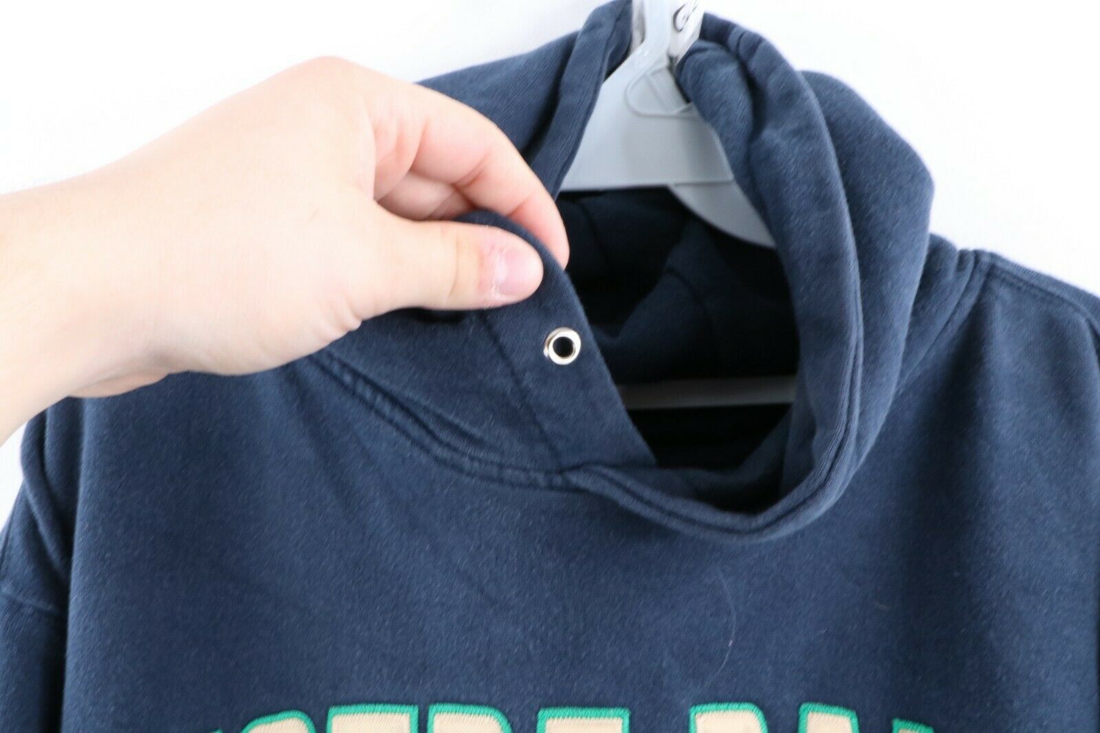 Vintage Vintage University of Notre Dame Faded Hoodie Sweatshirt Size US M / EU 48-50 / 2 - 6 Thumbnail