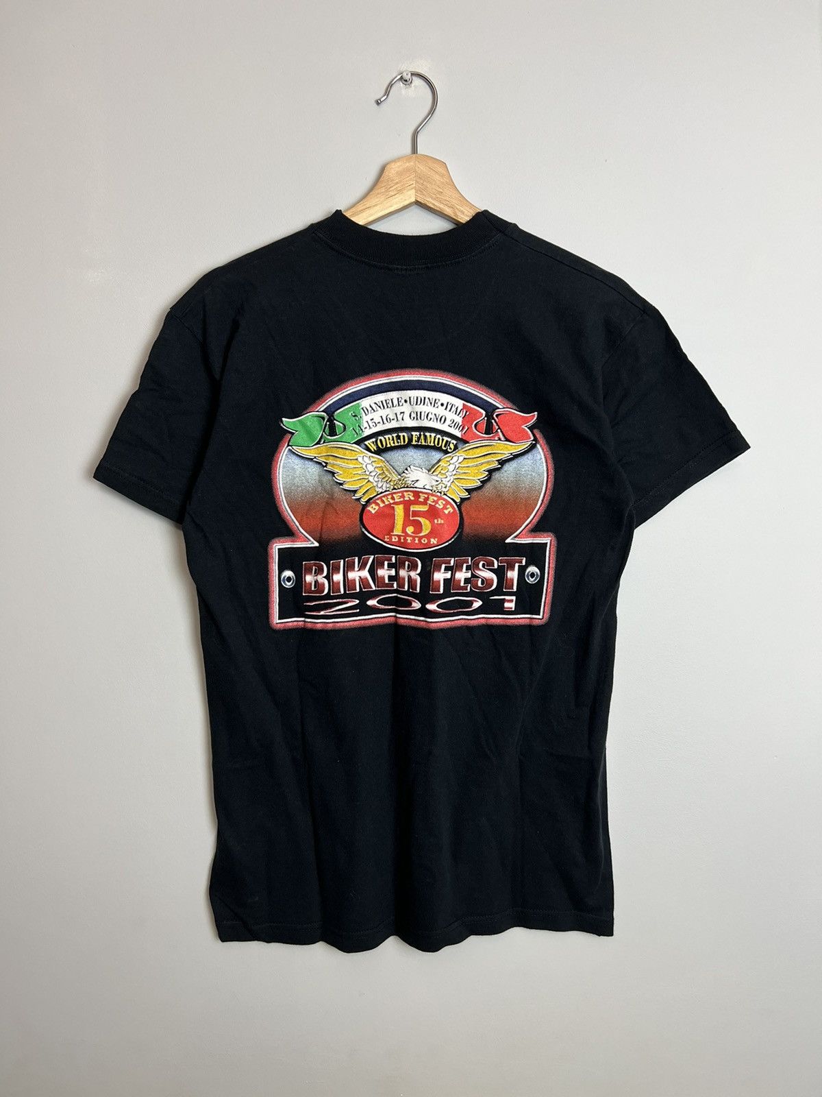Harley Davidson Rare Vintage 2001 Biker Fest 15th Edition Rap Tee Vibe Tee Size US M / EU 48-50 / 2 - 2 Thumbnail