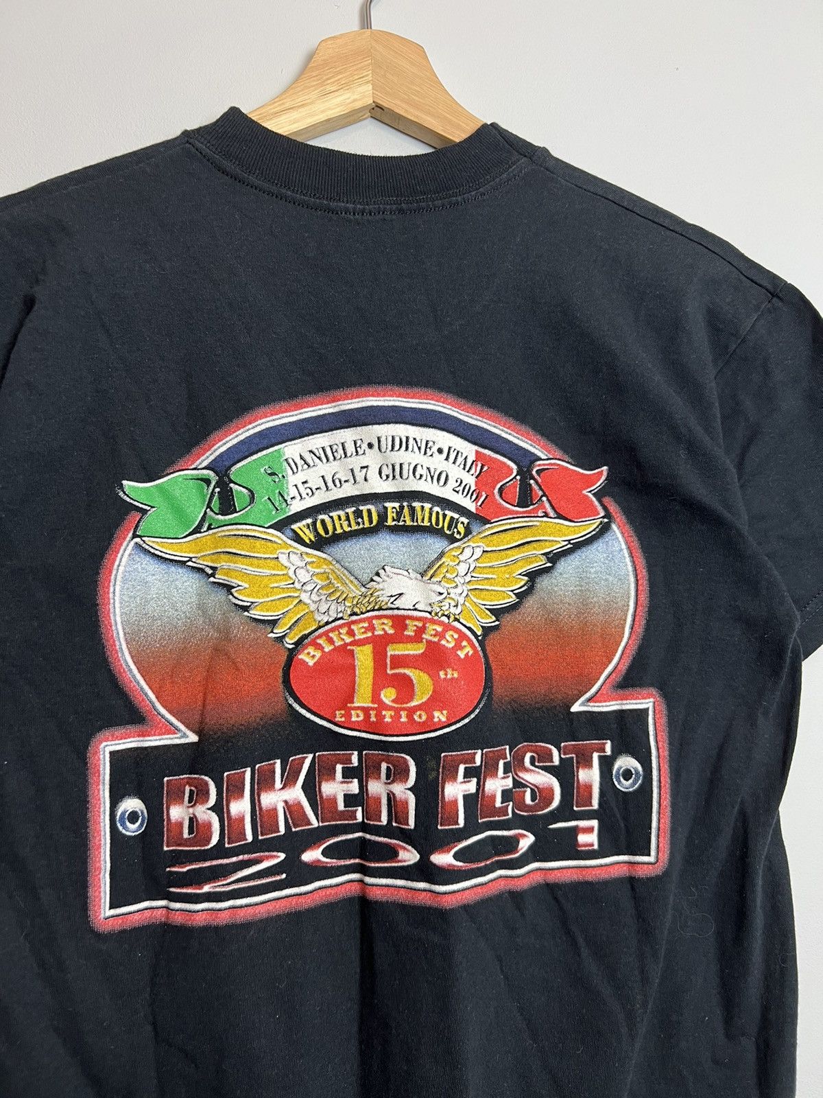 Harley Davidson Rare Vintage 2001 Biker Fest 15th Edition Rap Tee Vibe Tee Size US M / EU 48-50 / 2 - 4 Thumbnail