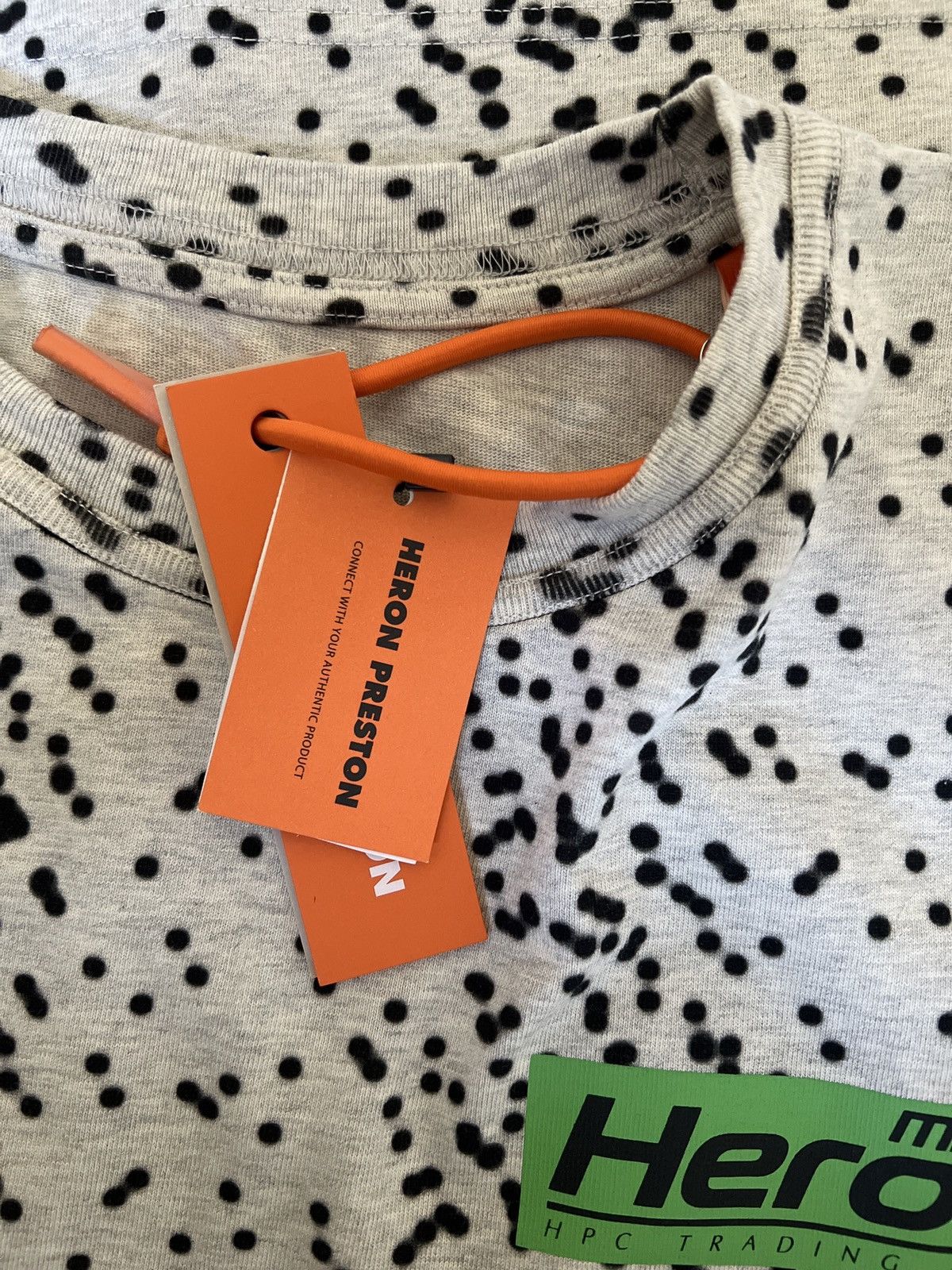 Heron Preston Heron Preston logo polka-dot T-shirt Size US L / EU 52-54 / 3 - 8 Thumbnail