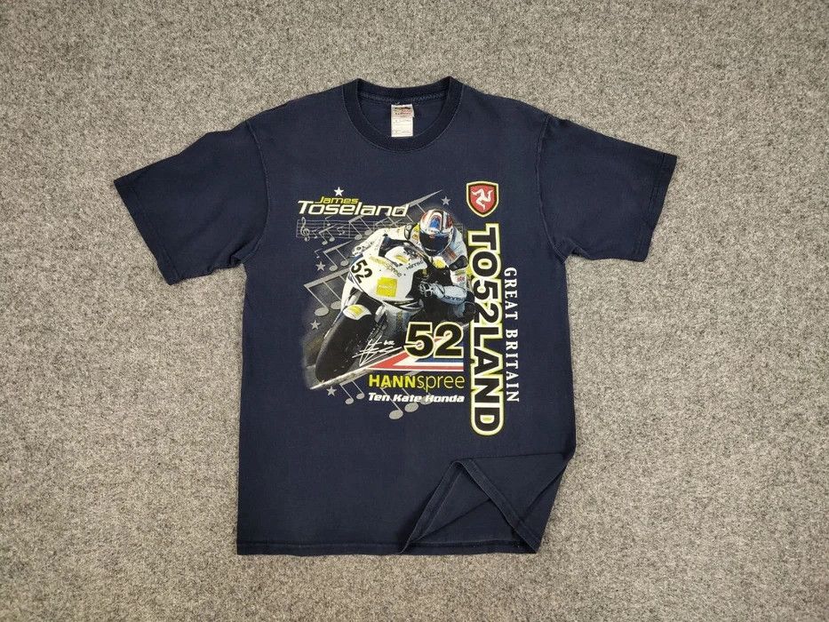 Other Vintage Honda Racing Motorcycle James Toseland T Shirt Tee Size US M / EU 48-50 / 2 - 6 Thumbnail