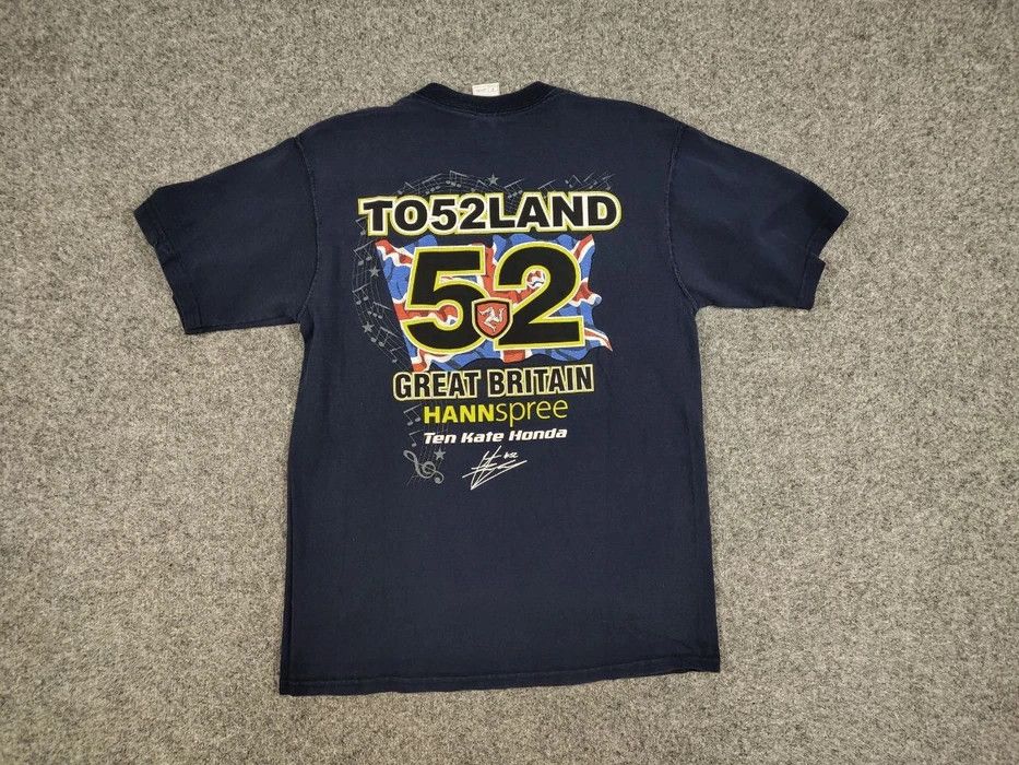 Other Vintage Honda Racing Motorcycle James Toseland T Shirt Tee Size US M / EU 48-50 / 2 - 7 Thumbnail