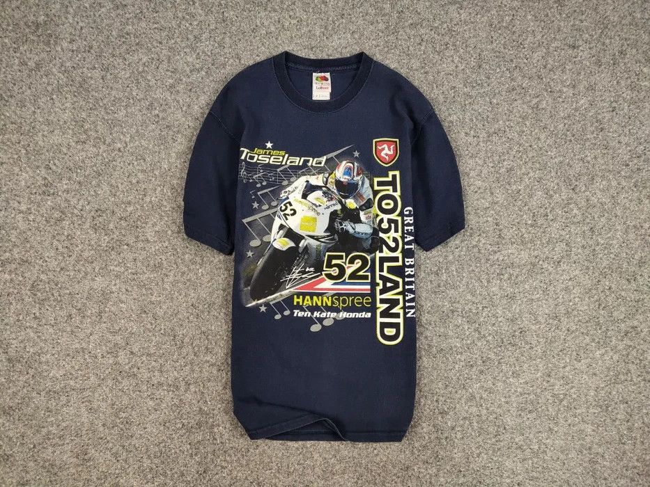 Other Vintage Honda Racing Motorcycle James Toseland T Shirt Tee Size US M / EU 48-50 / 2 - 1 Thumbnail