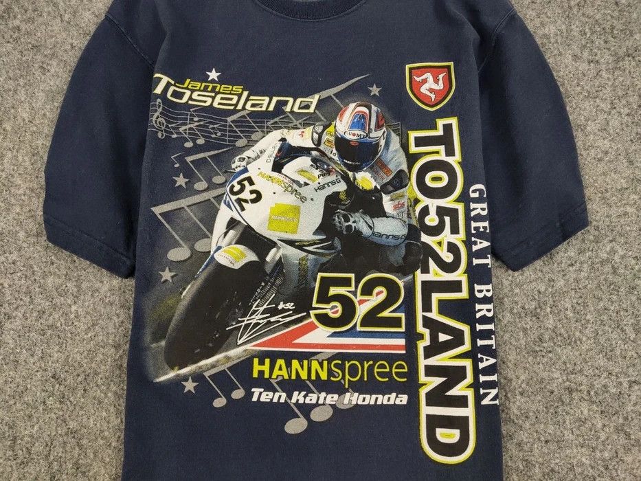 Other Vintage Honda Racing Motorcycle James Toseland T Shirt Tee Size US M / EU 48-50 / 2 - 5 Thumbnail