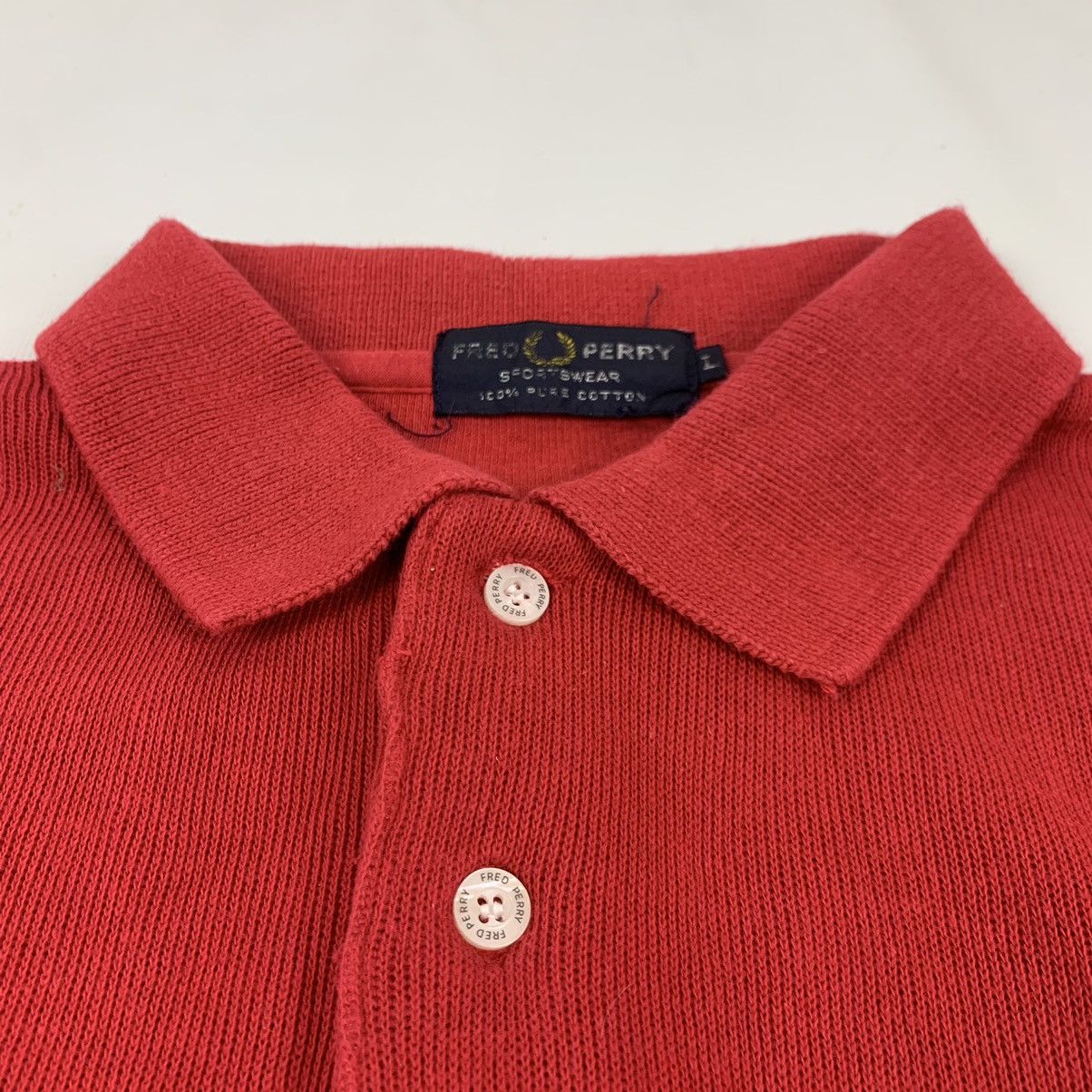 Fred Perry × Vintage Vintage Fred Perry Collar Sweatshirt Size US L / EU 52-54 / 3 - 7 Thumbnail