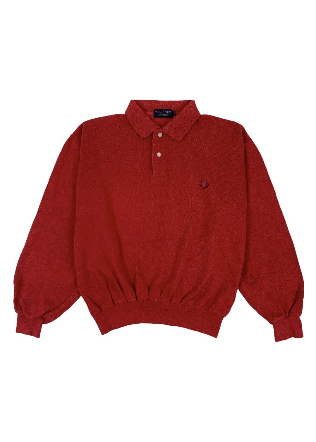 Vintage Fred Perry Collar Sweatshirt