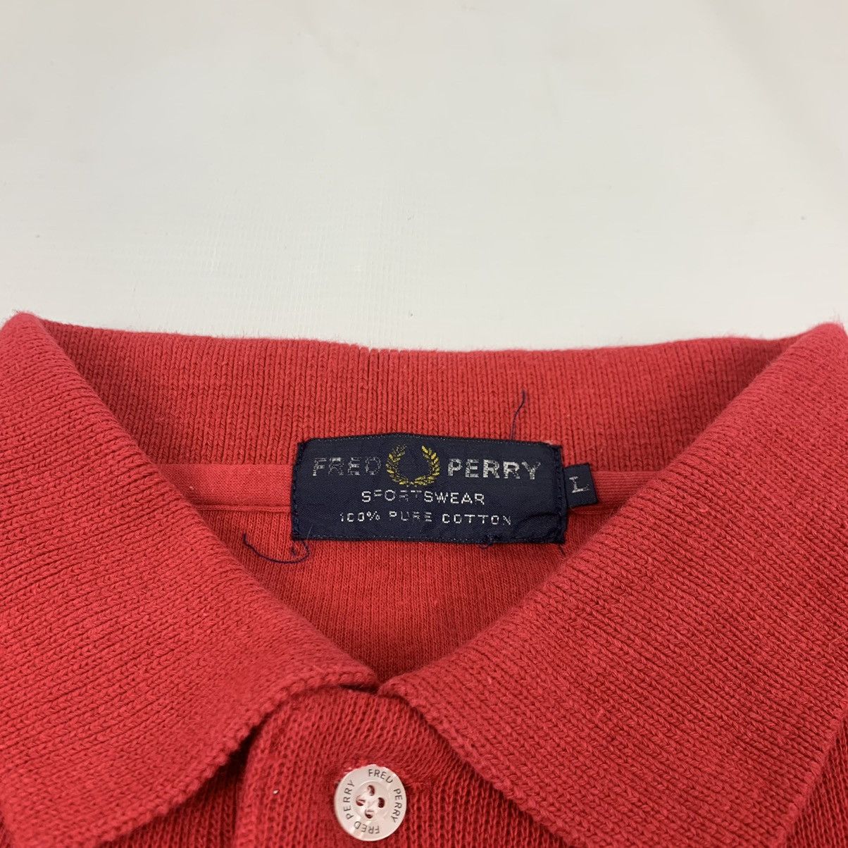 Fred Perry × Vintage Vintage Fred Perry Collar Sweatshirt Size US L / EU 52-54 / 3 - 8 Thumbnail