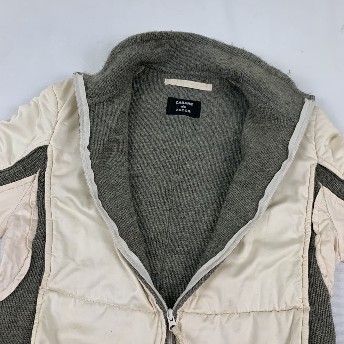 CABANE de ZUCCa Vintage Cabane De Zucca Zipper Jacket Size US M / EU 48-50 / 2 - 7 Thumbnail
