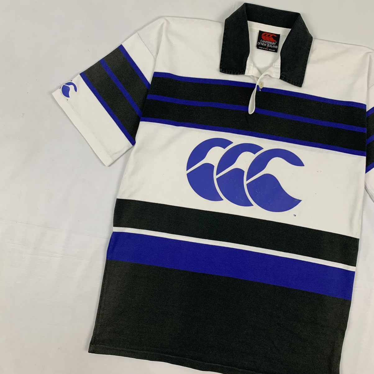 Canterbury of New Zealand Vintage Canterbury Of New Zealand Rugby Shirt Size US M / EU 48-50 / 2 - 2 Thumbnail