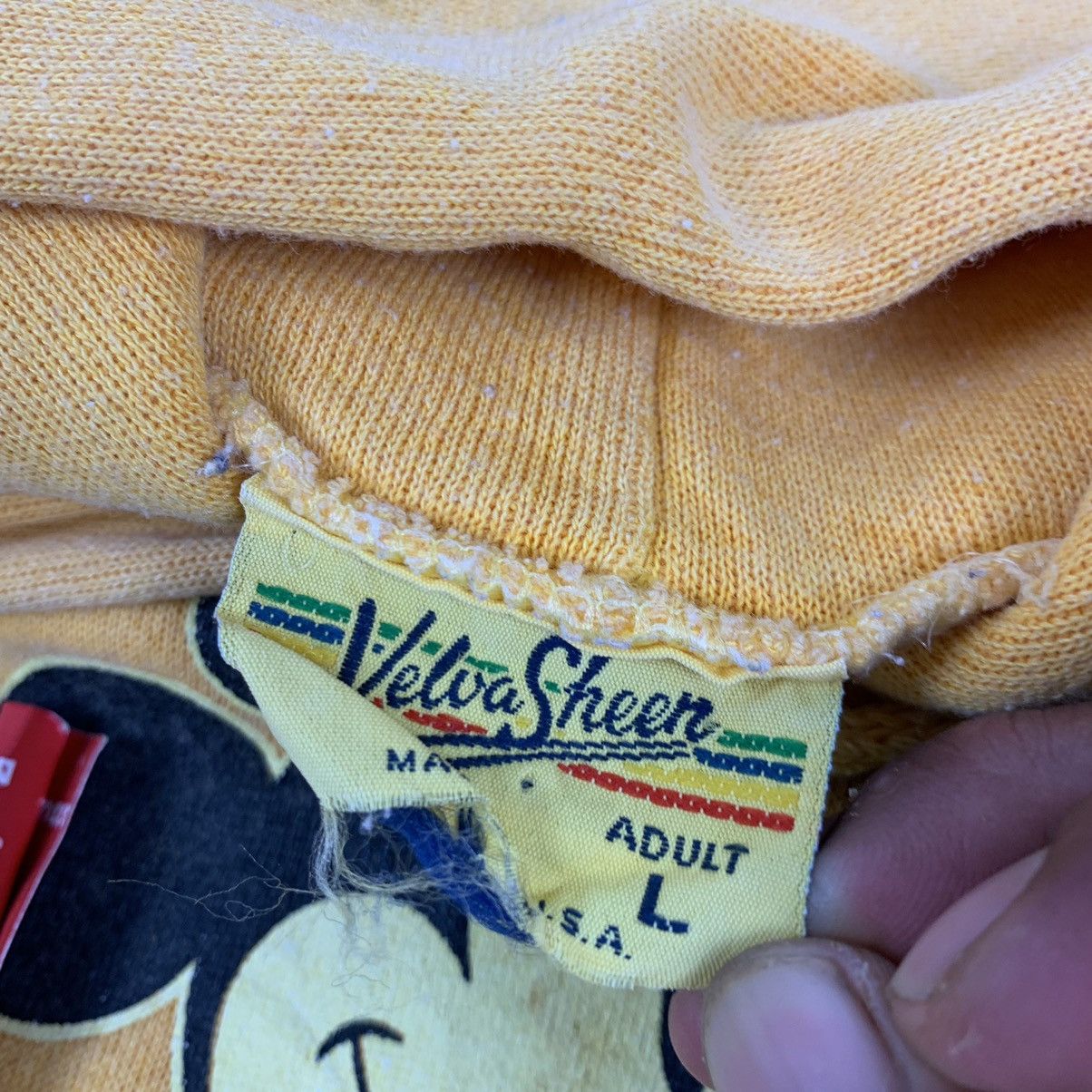 Disney Vintage Disney Mickey Mouse Hoodie Jacket Size US L / EU 52-54 / 3 - 8 Thumbnail