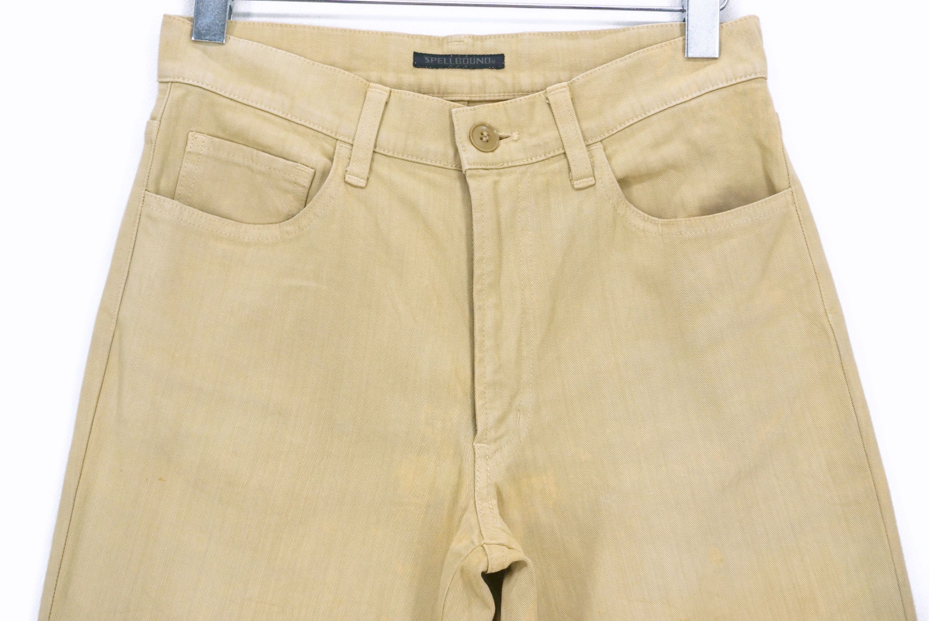 Japanese Brand × Spellbound Spellbound by Domingo Workwear Japanese Mustard Pants Size US 27 - 3 Thumbnail