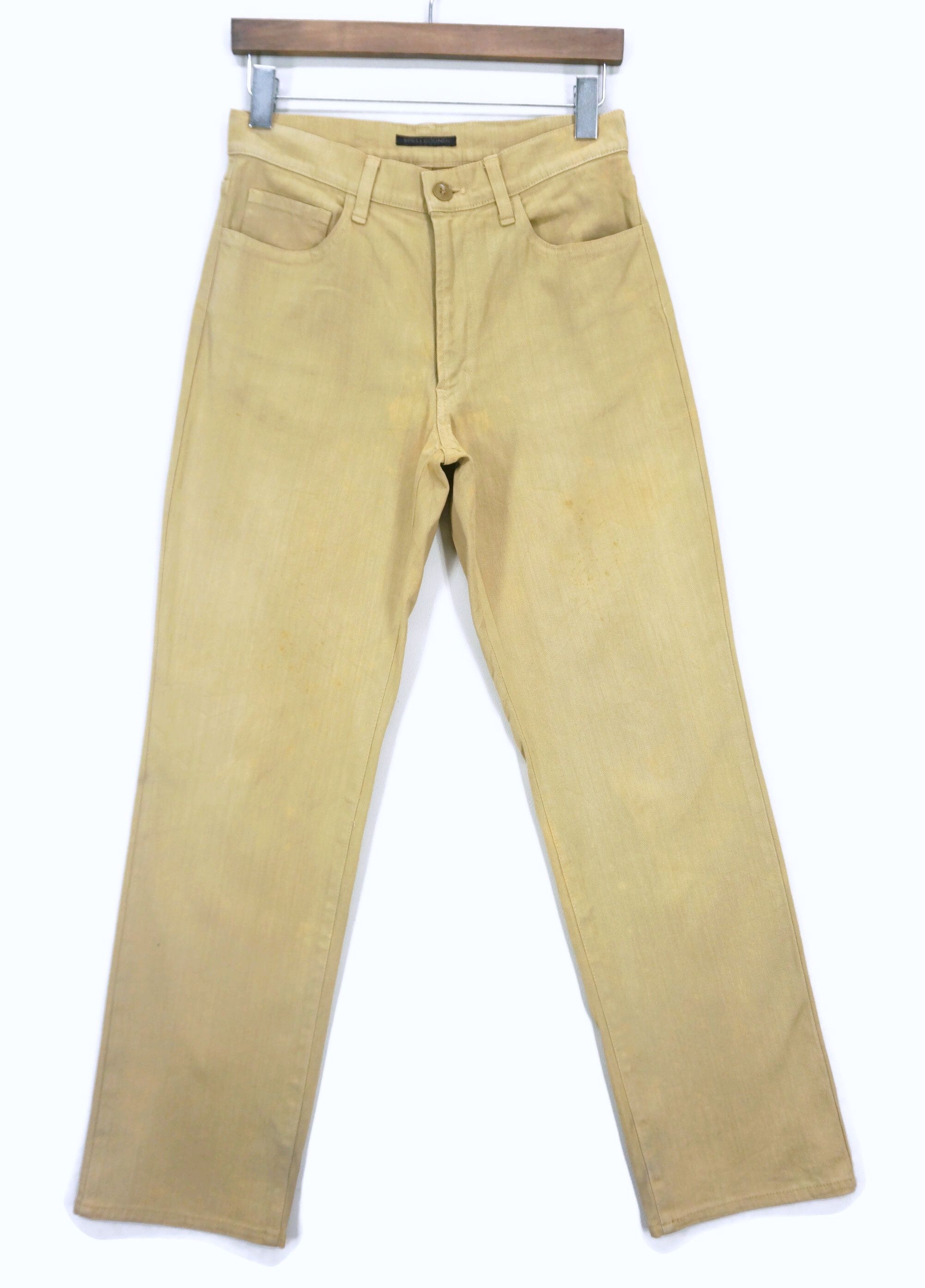 image of Spellbound By Domingo Workwear Japanese Mustard Pants in Beige, Men's (Size 27)