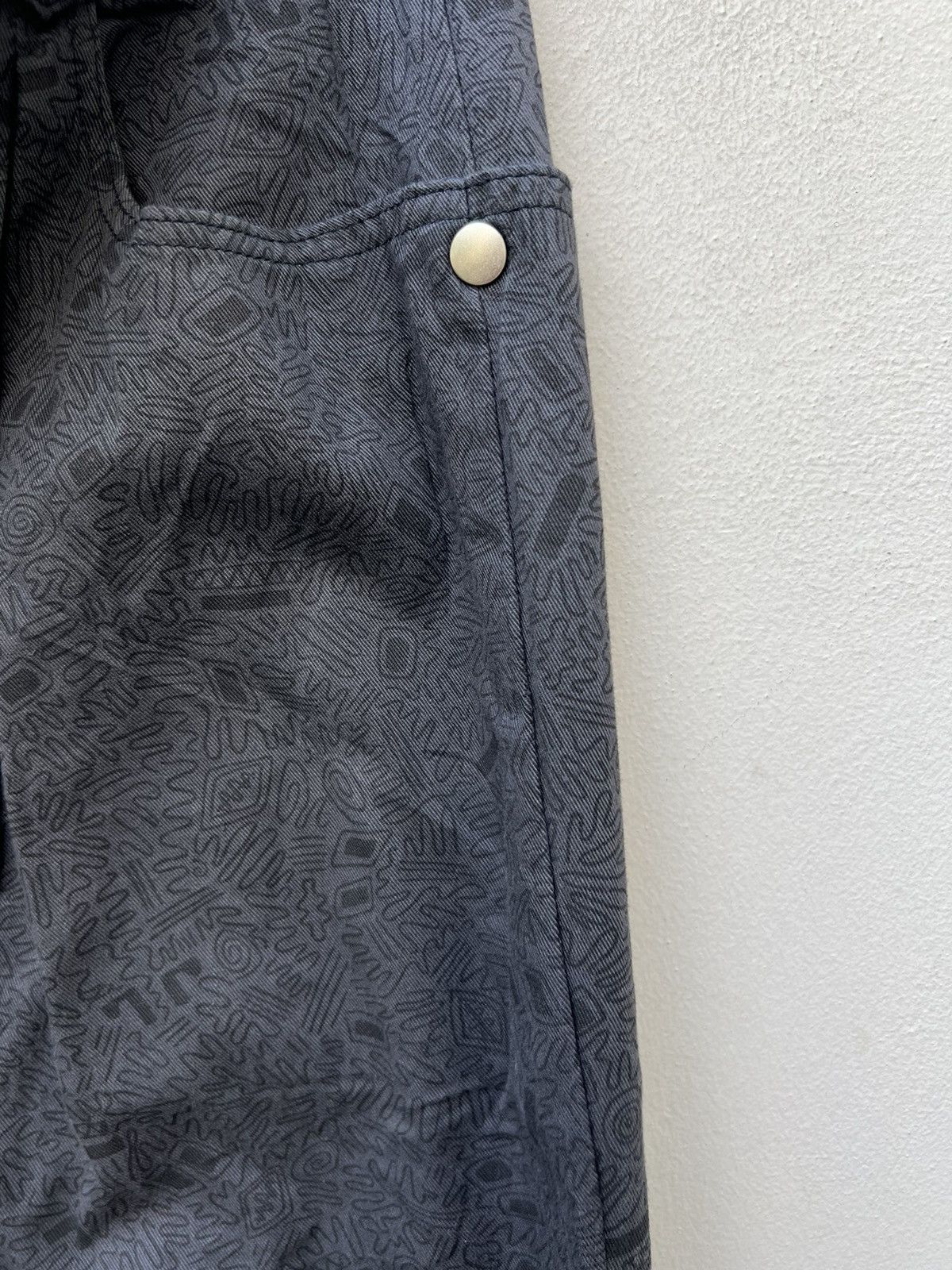 Vintage Vintage 90s Three Top Japan Pop Art Baggy Trouser Pant Size US 29 - 8 Thumbnail