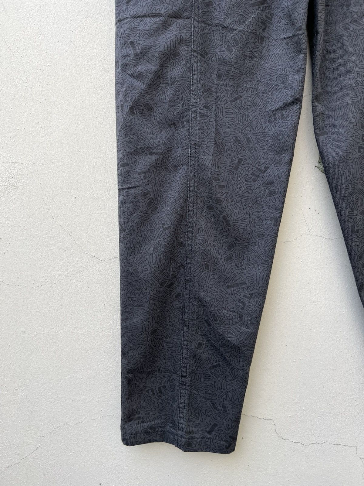 Vintage Vintage 90s Three Top Japan Pop Art Baggy Trouser Pant Size US 29 - 13 Thumbnail