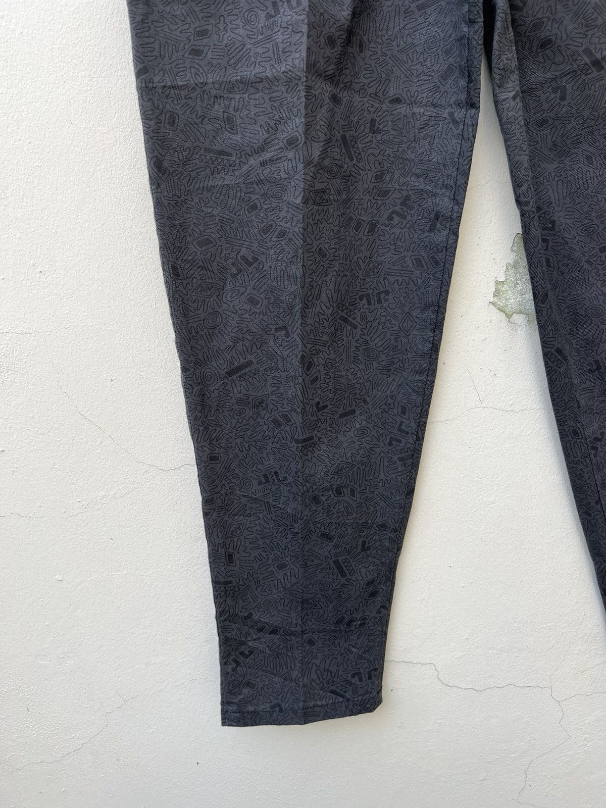 Vintage Vintage 90s Three Top Japan Pop Art Baggy Trouser Pant Size US 29 - 6 Thumbnail