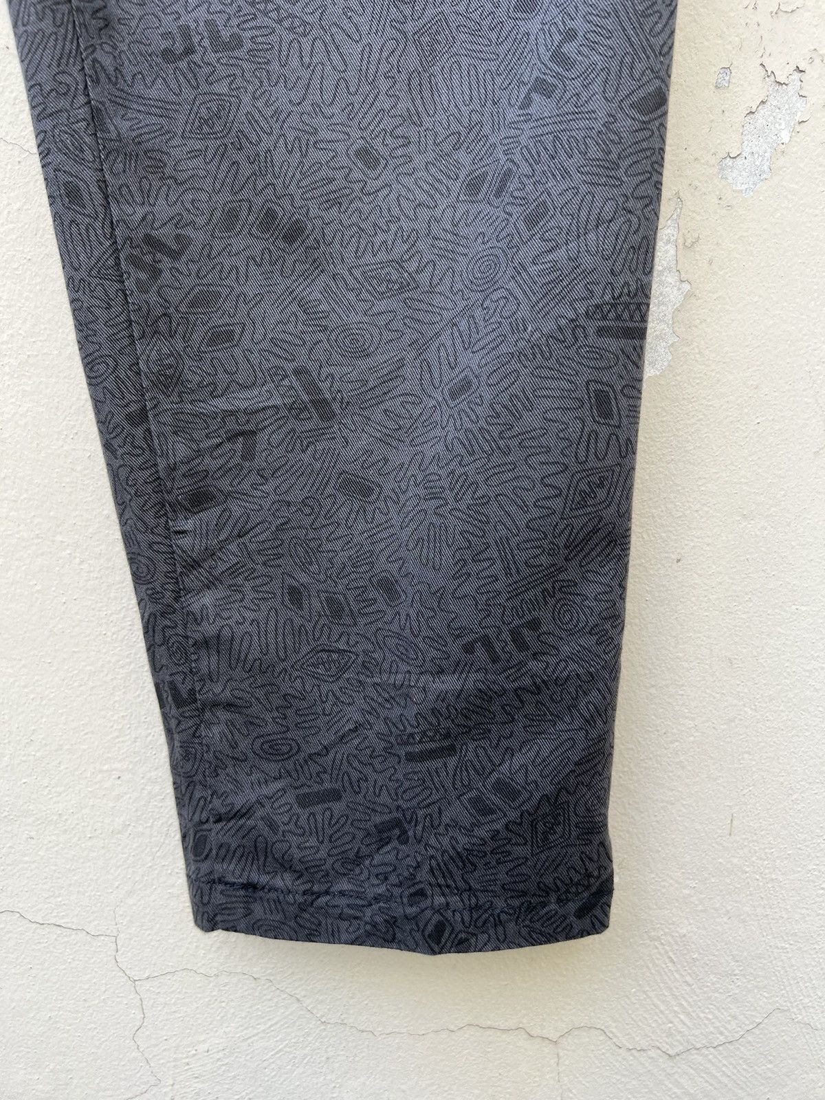 Vintage Vintage 90s Three Top Japan Pop Art Baggy Trouser Pant Size US 29 - 10 Thumbnail