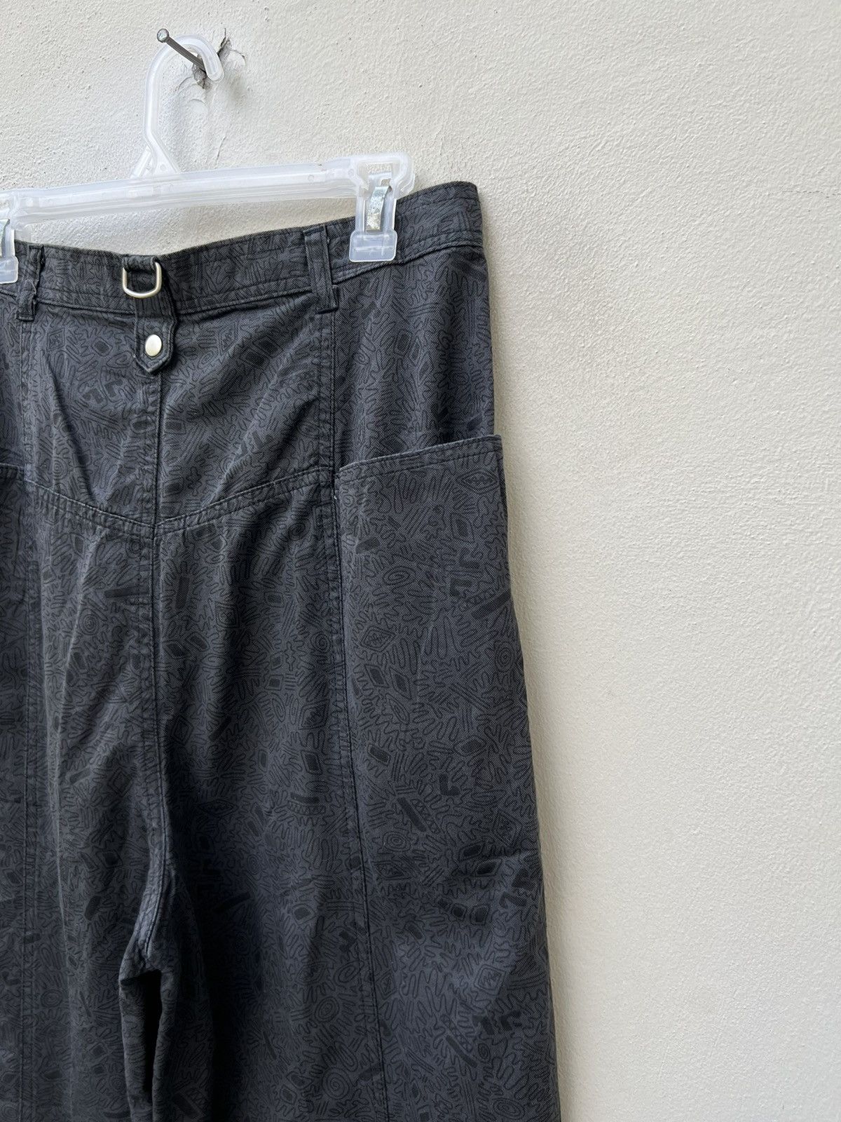 Vintage Vintage 90s Three Top Japan Pop Art Baggy Trouser Pant Size US 29 - 14 Thumbnail
