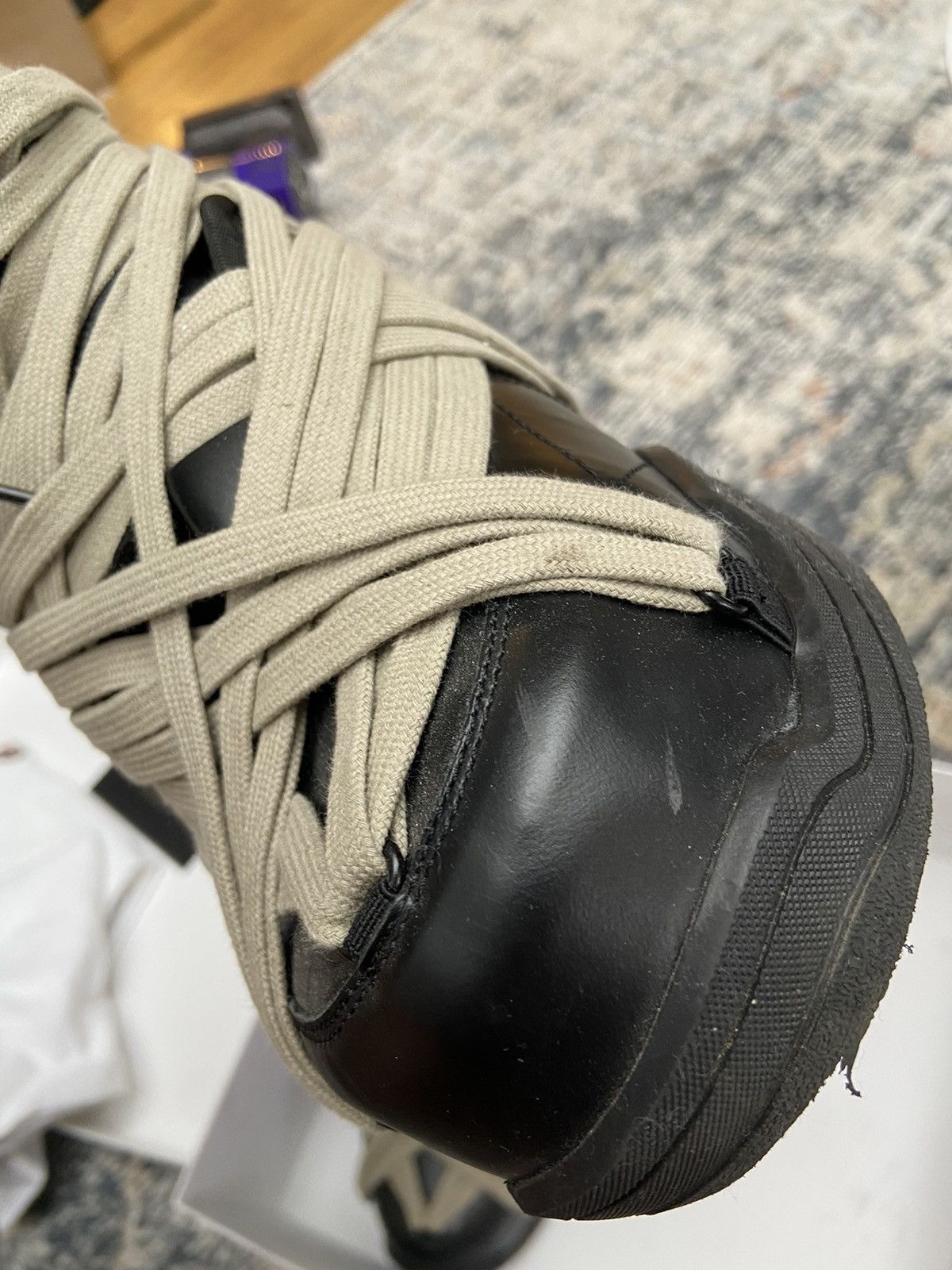 Moncler × Rick Owens Moncler x Rick Owens Megalace Amber Moncler × Rick Owens Moncler x Rick Owens Megalace Amber