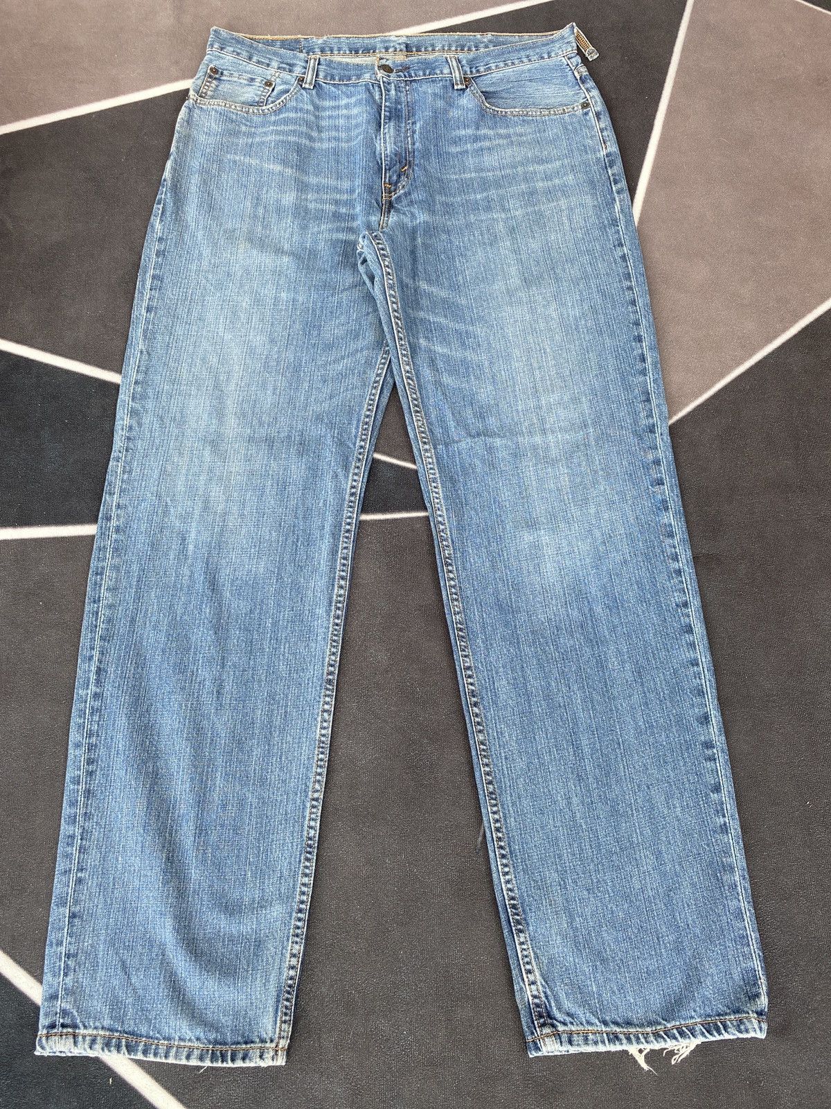 Levi's VINTAGE LEVIS 550 SINGLE ‘R’ JEANS-J461 Size US 39 - 2 Thumbnail