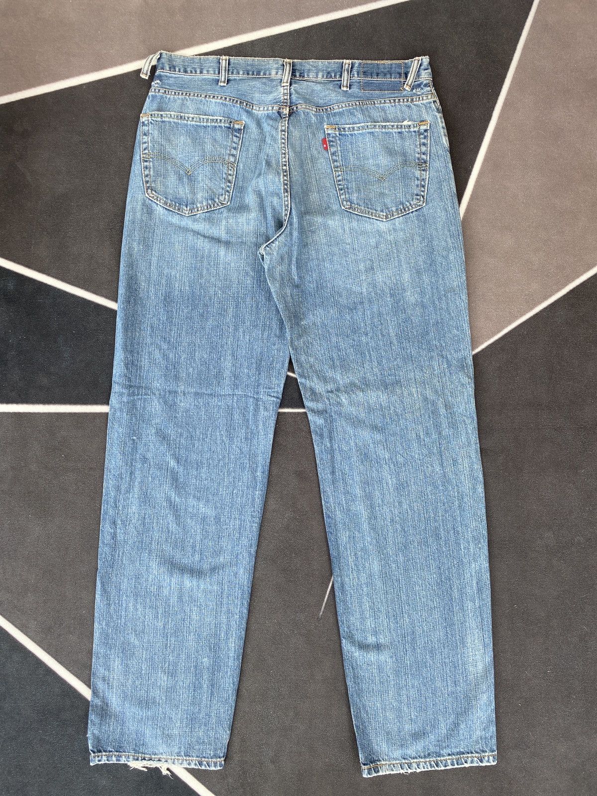Levi's VINTAGE LEVIS 550 SINGLE ‘R’ JEANS-J461 Size US 39 - 3 Thumbnail