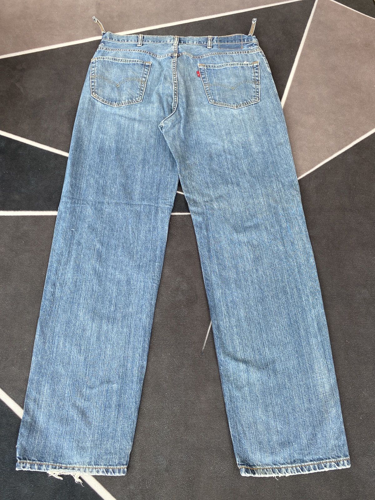 Levi's VINTAGE LEVIS 550 SINGLE ‘R’ JEANS-J461 Size US 39 - 4 Thumbnail