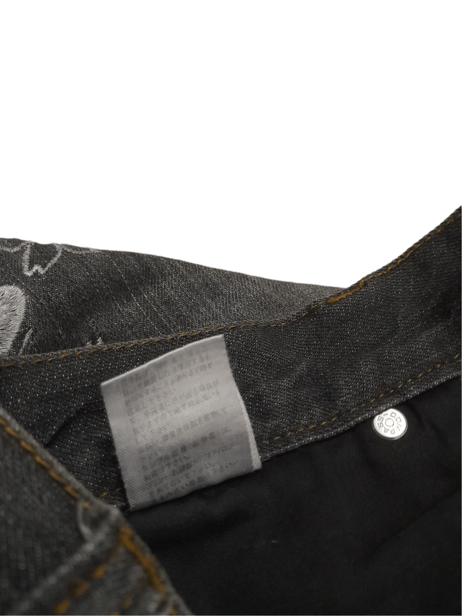 Other Sukajan Memory Special Denim Koi Embroidered (E259) Size US 30 / EU 46 - 8 Thumbnail