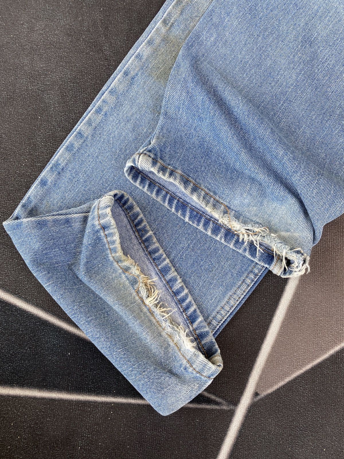 Levi's VINTAGE LEVIS 550 BLUE WASH JEANS-J463 Size US 38 / EU 54 - 9 Thumbnail