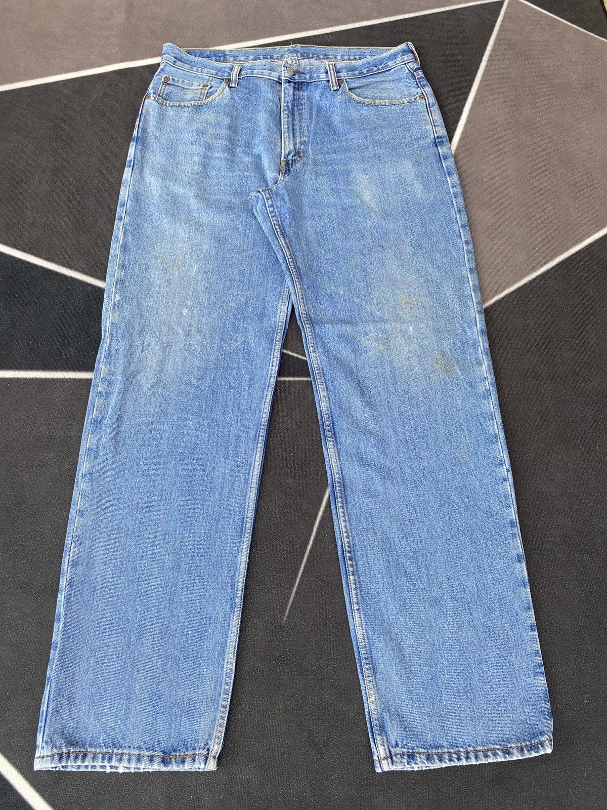 Levi's VINTAGE LEVIS 550 BLUE JEANS-J464 Size US 37 - 2 Thumbnail