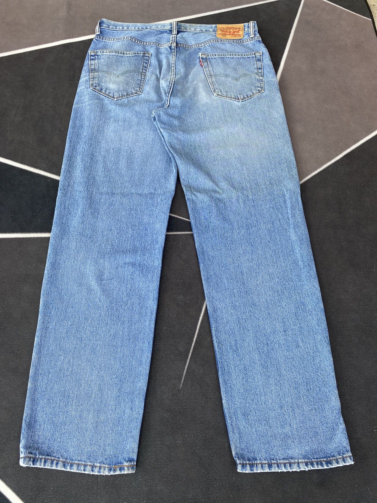 Levi's VINTAGE LEVIS 550 BLUE JEANS-J464 Size US 37 - 4 Thumbnail