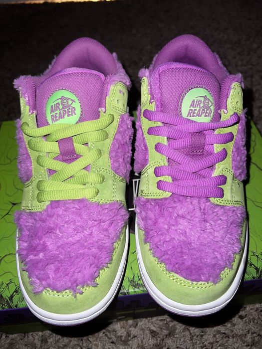 Custom Soleboy Air Reaper Dunks “Hulk” Size 9 Grailed