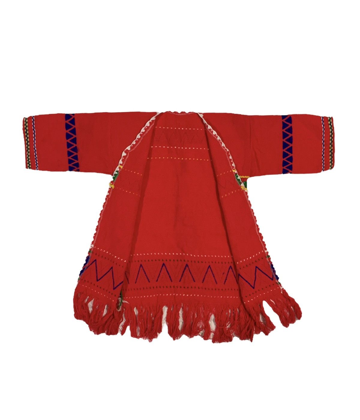 Aran Isles Knitwear × Handmade RARE 70s Handmade Art Navajo Native American Knit Cardigan Size US M / EU 48-50 / 2 - 9 Thumbnail