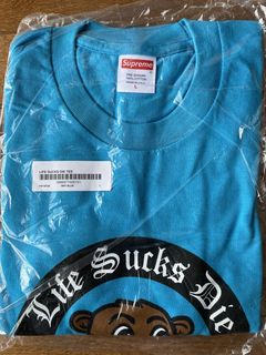 Supreme Life Sucks Die Tee | Grailed