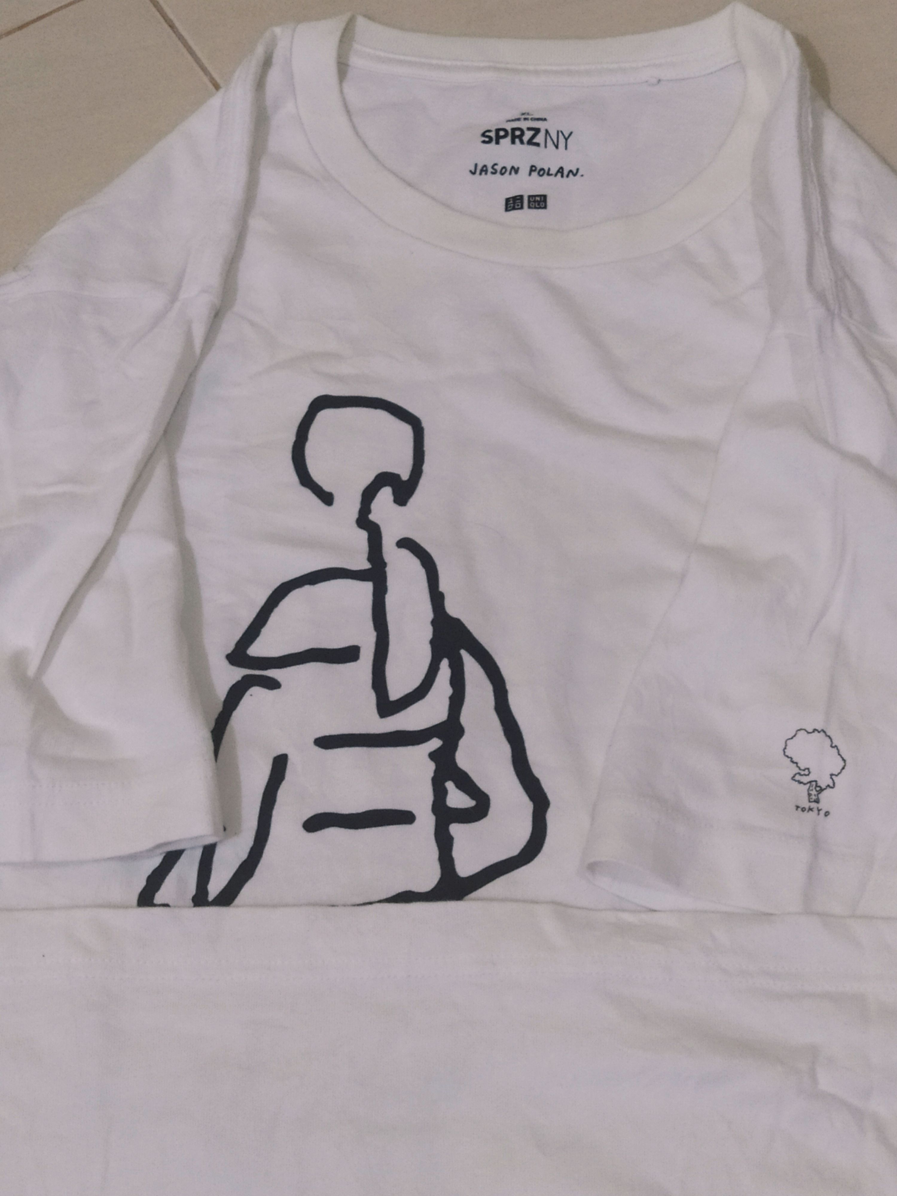 Japanese Brand Jason Polan American Art x uniqlo vintage Size US XL / EU 56 / 4 - 7 Thumbnail