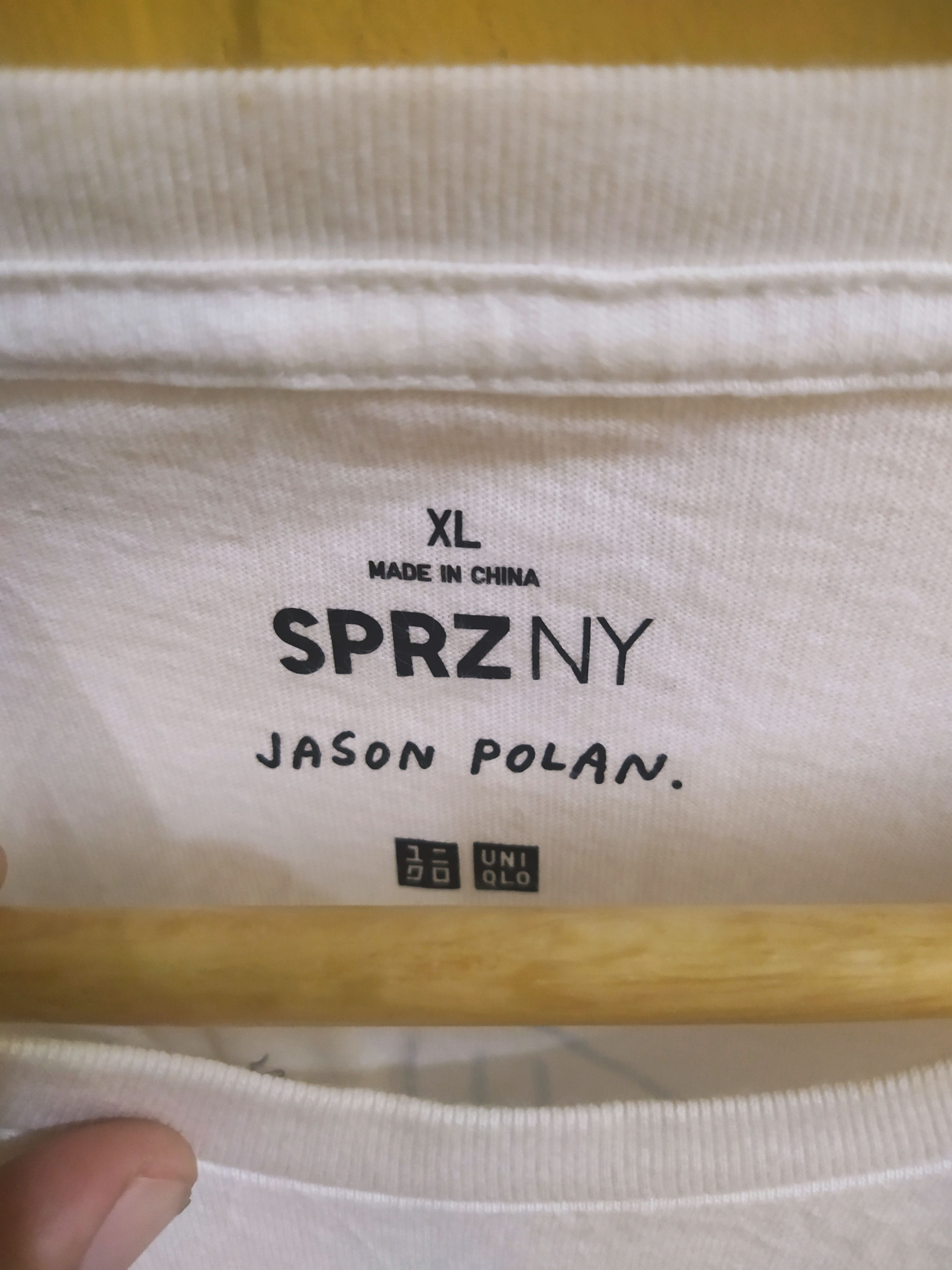Japanese Brand Jason Polan American Art x uniqlo vintage Size US XL / EU 56 / 4 - 5 Thumbnail