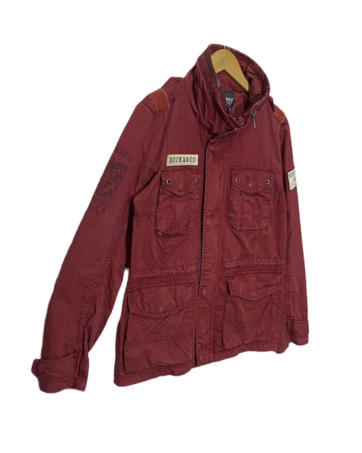 VINTAGE🔥BUCKAROO JEANS JACKET WITH POCKET BIG LOGO