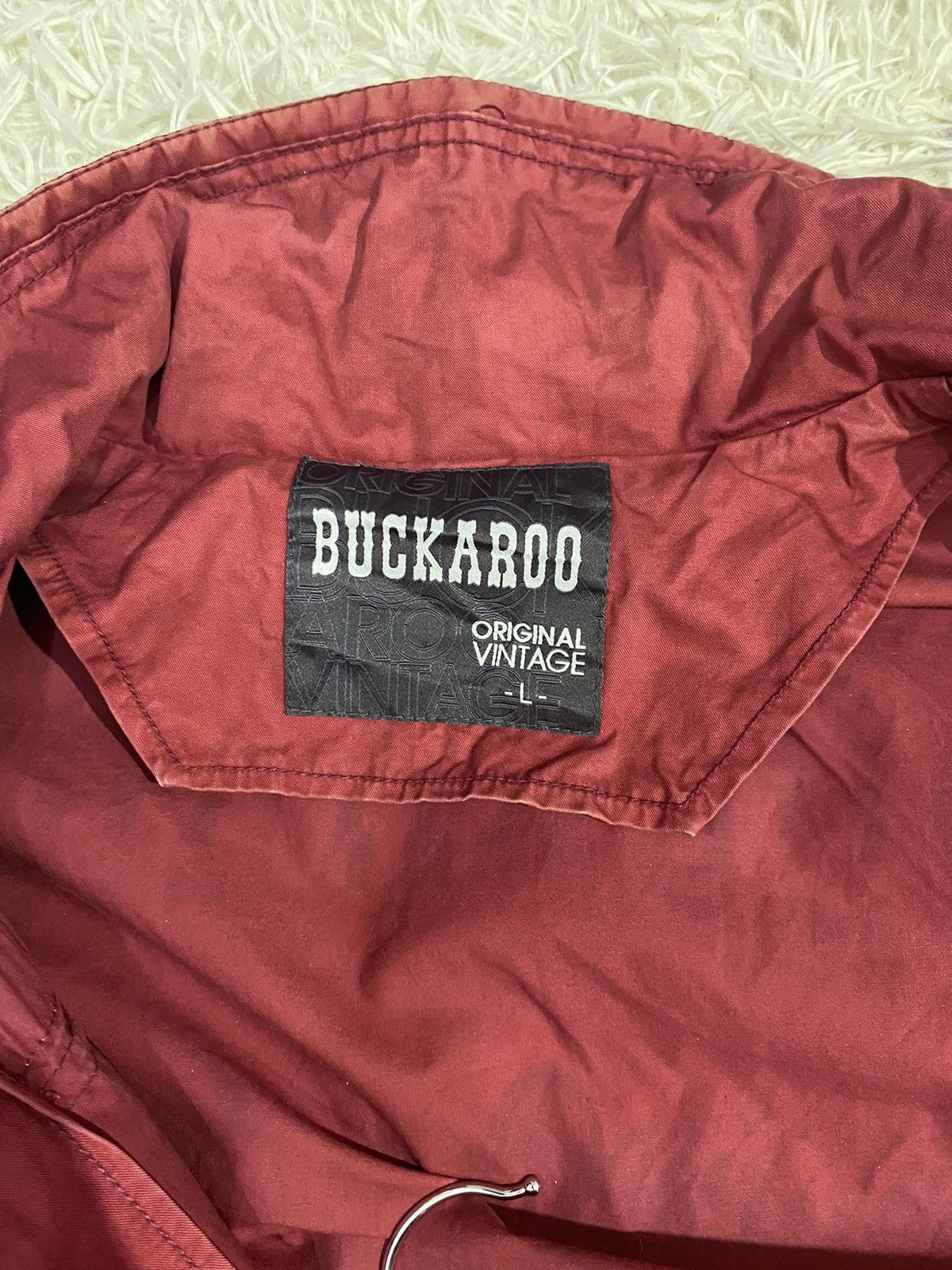 VINTAGE🔥BUCKAROO JEANS JACKET WITH POCKET BIG LOGO