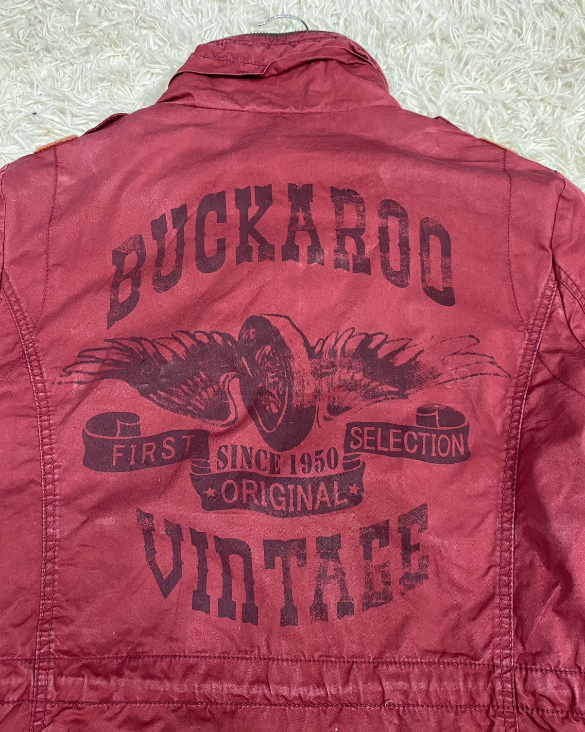 Streetwear × Vintage VINTAGE🔥BUCKAROO JEANS JACKET WITH